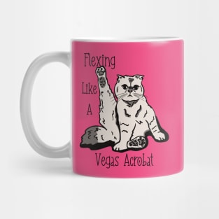 Karma Cat Vegas Acrobat Mug